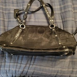 Coach cloth handbag